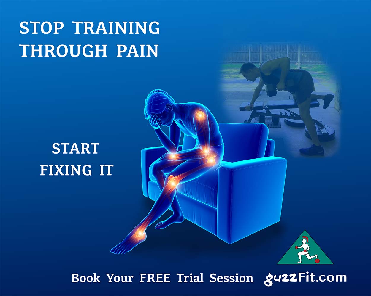 Personal trainer Traralgon correcting training through pain and improving movement quality