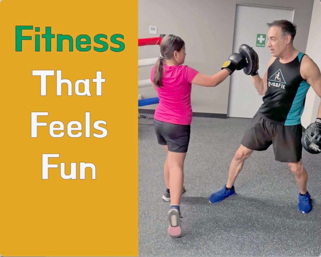 Boxing fitness coaching session building confidence in Traralgon at guzzFIT