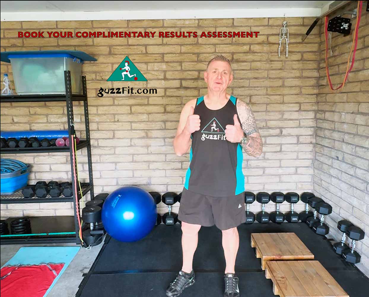 Personal training session at guzzFIT in Traralgon focusing on structured strength and fitness coaching