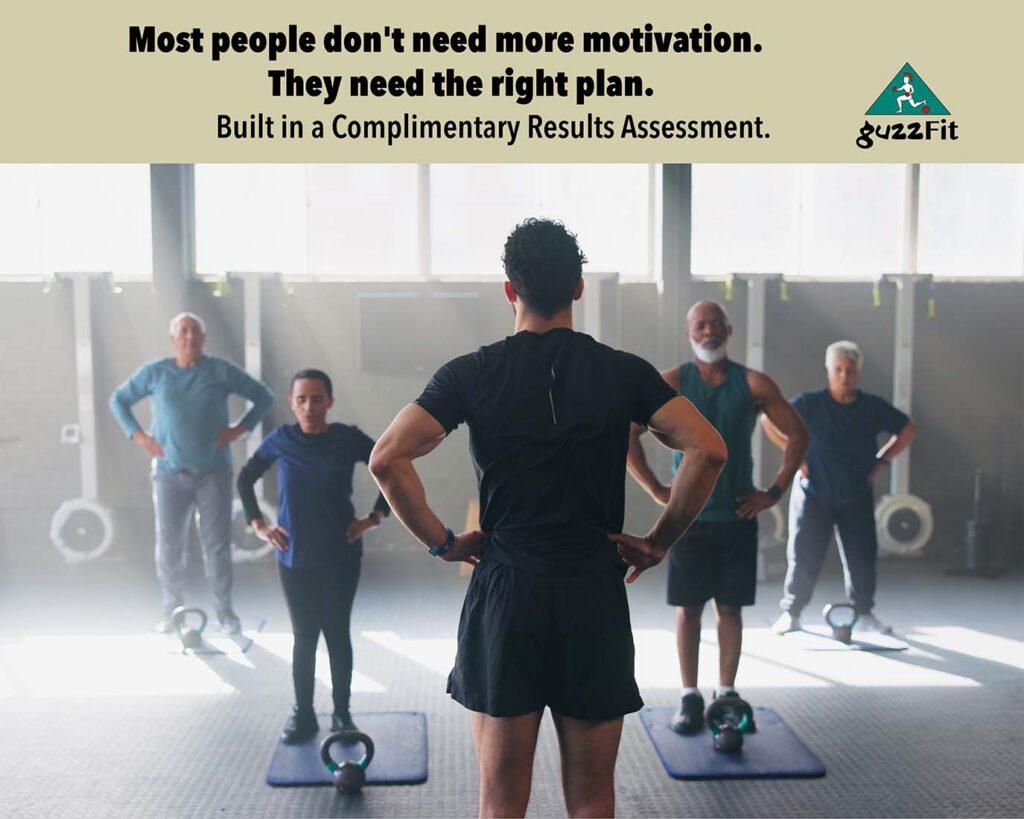 Personal trainer leading a small group strength training session in Traralgon. Most people don't need more motivation. They need the right plan.